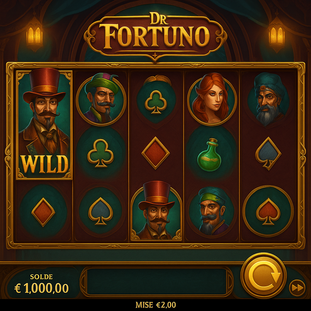 NevadaWins - Dr Fortuno Slot Game