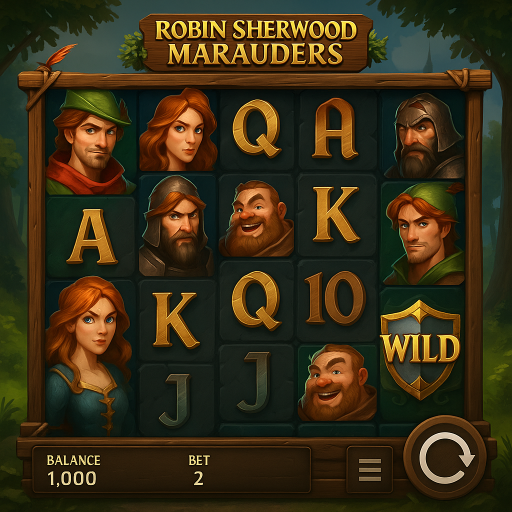 NevadaWins - Robin Sherwood Marauders Slot Game